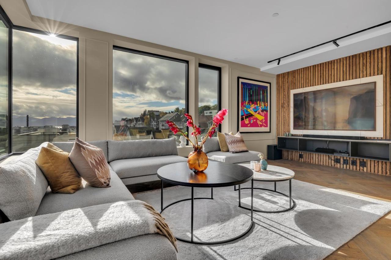 Апартаменты Penthouse In Downtown Tromso New Экстерьер фото