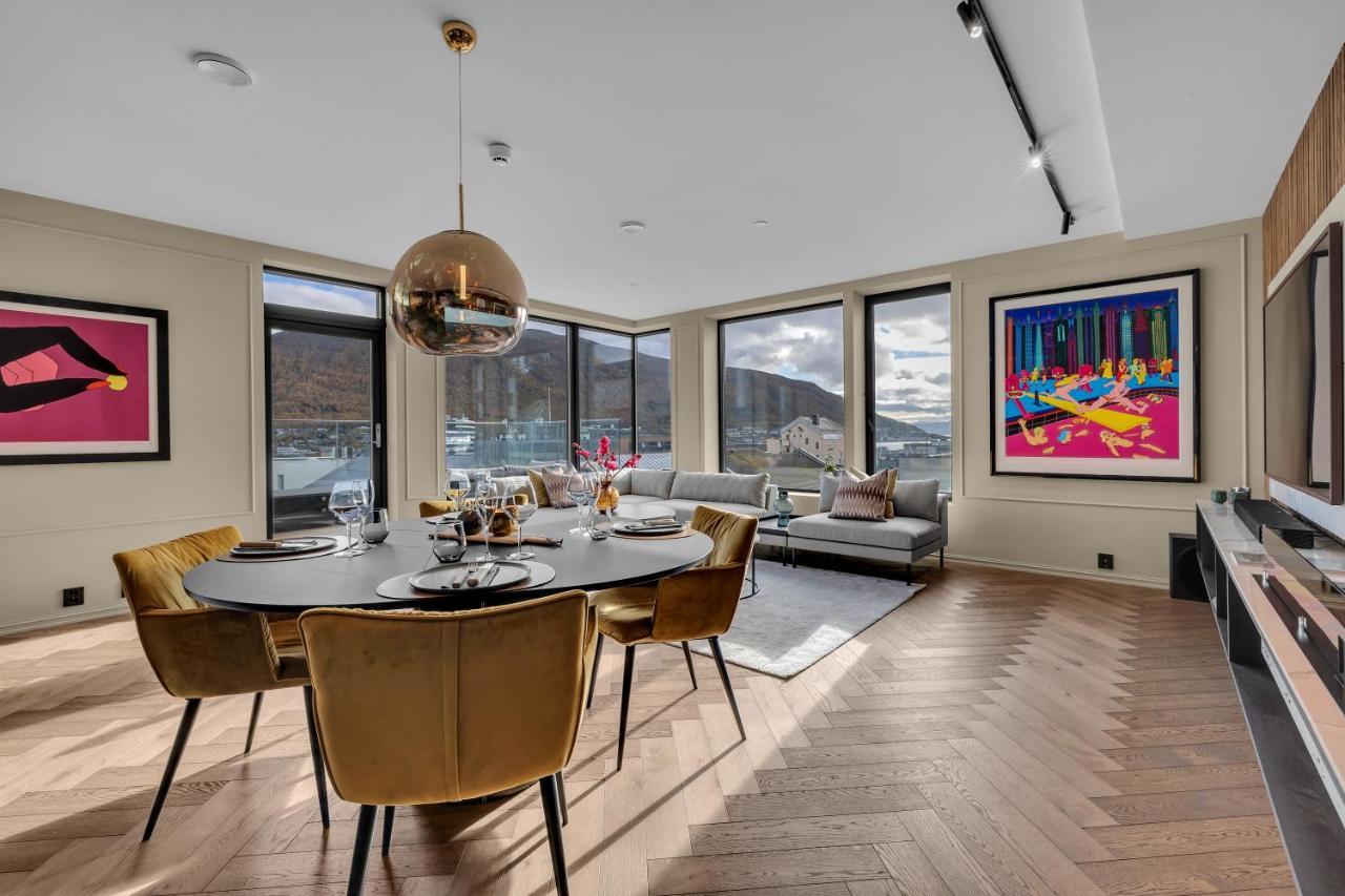 Апартаменты Penthouse In Downtown Tromso New Экстерьер фото