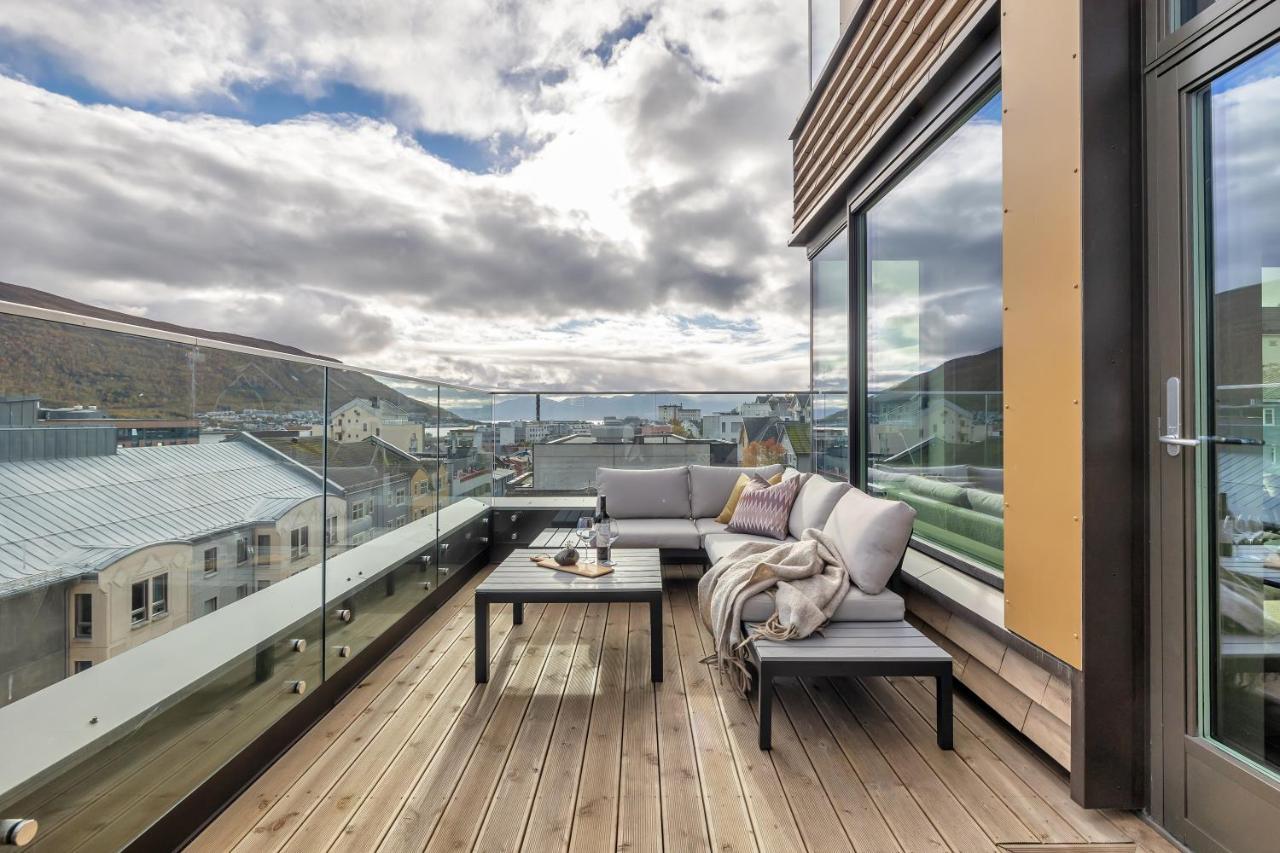Апартаменты Penthouse In Downtown Tromso New Экстерьер фото