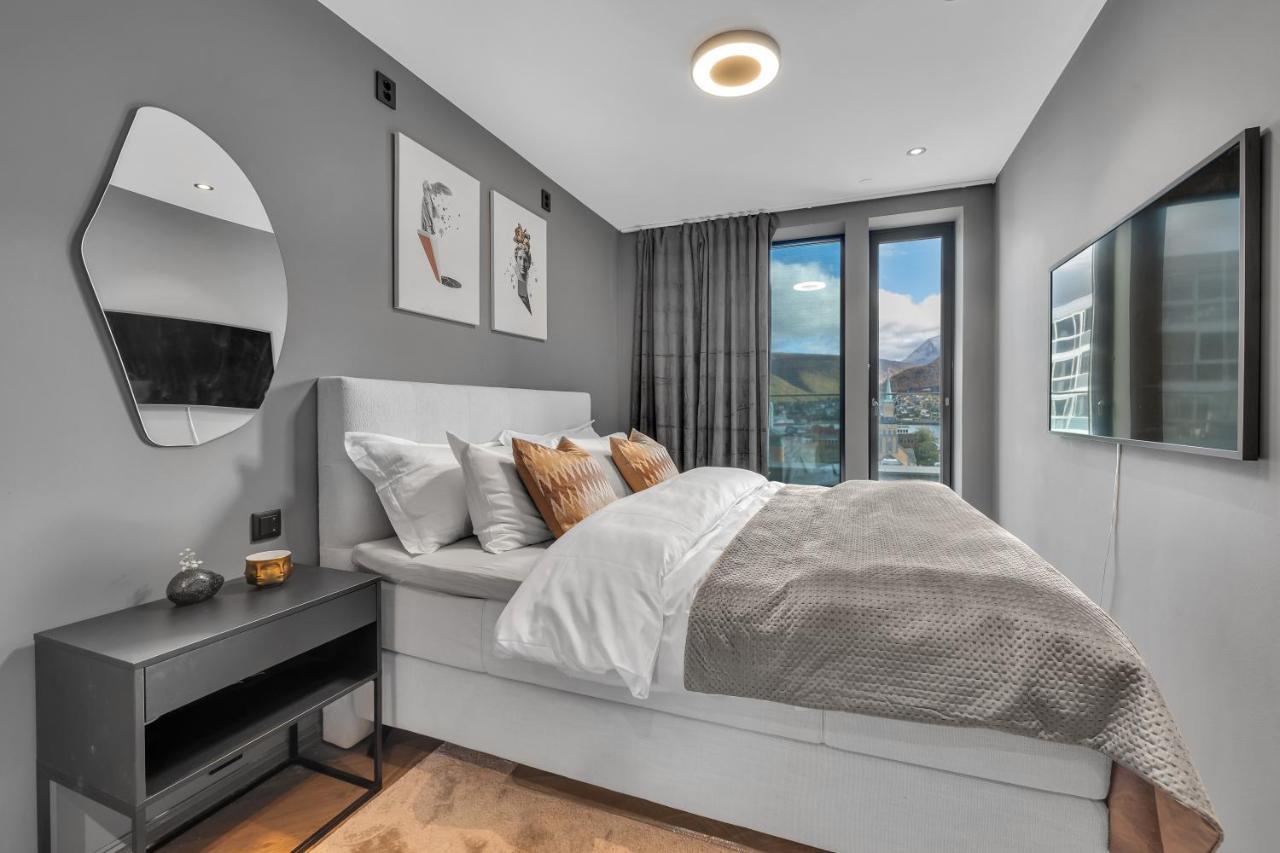 Апартаменты Penthouse In Downtown Tromso New Экстерьер фото