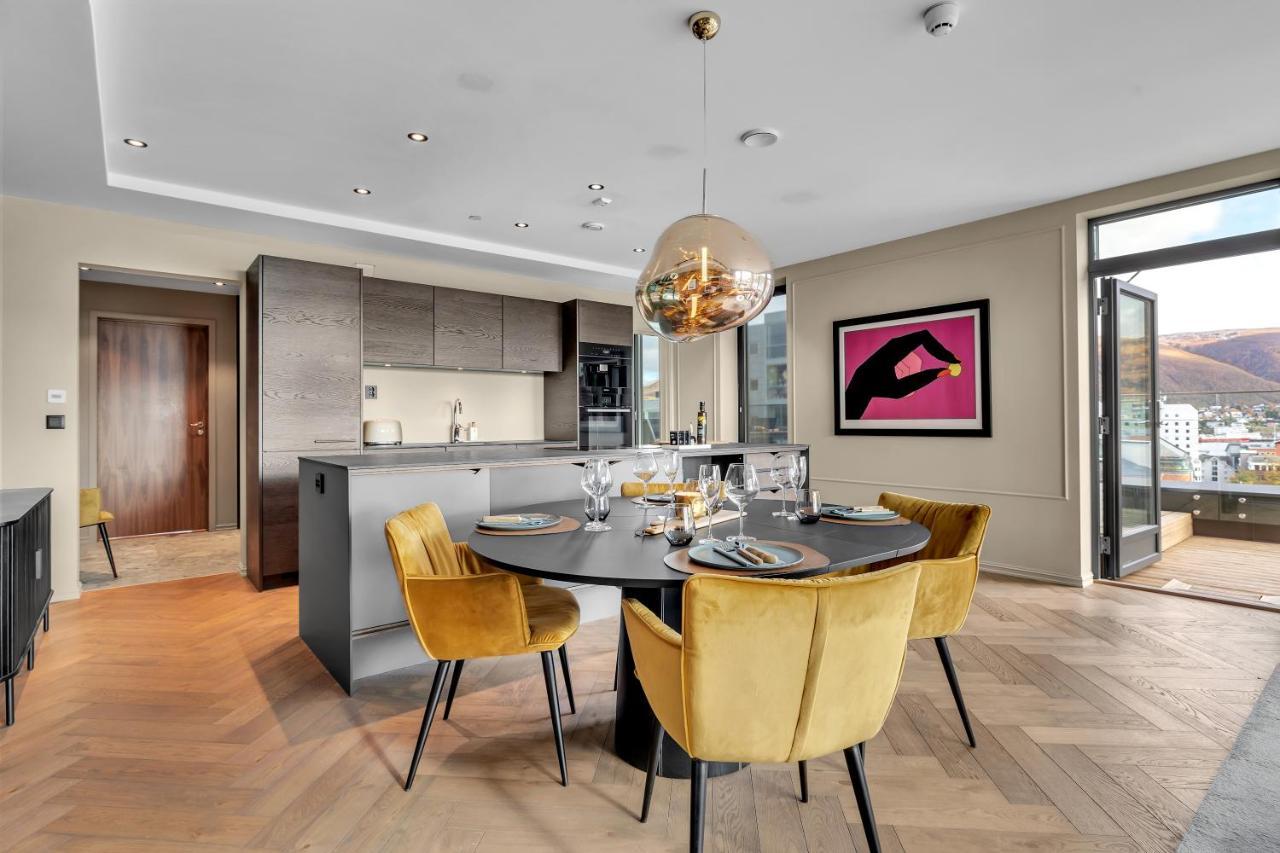 Апартаменты Penthouse In Downtown Tromso New Экстерьер фото