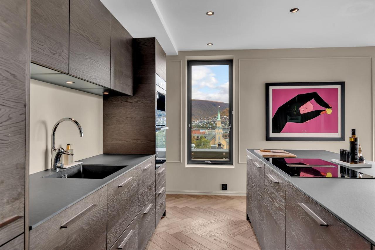 Апартаменты Penthouse In Downtown Tromso New Экстерьер фото